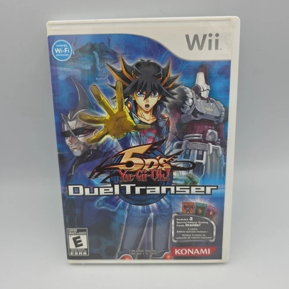 Yu-Gi-Oh 5D's Duel Transer For The Nintendo Wii - CIB No Cards Tested